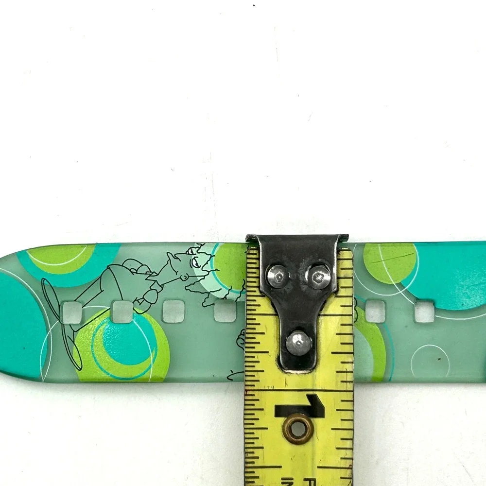 The Simpsons Krusty the Clown Digital Watch Unisex OS Green Good Y2K Vintage